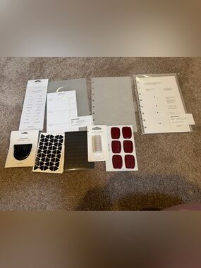 Cloth and Paper Half Letter Planner Bundle - Dashboard, Dividers, Stickers & Acc